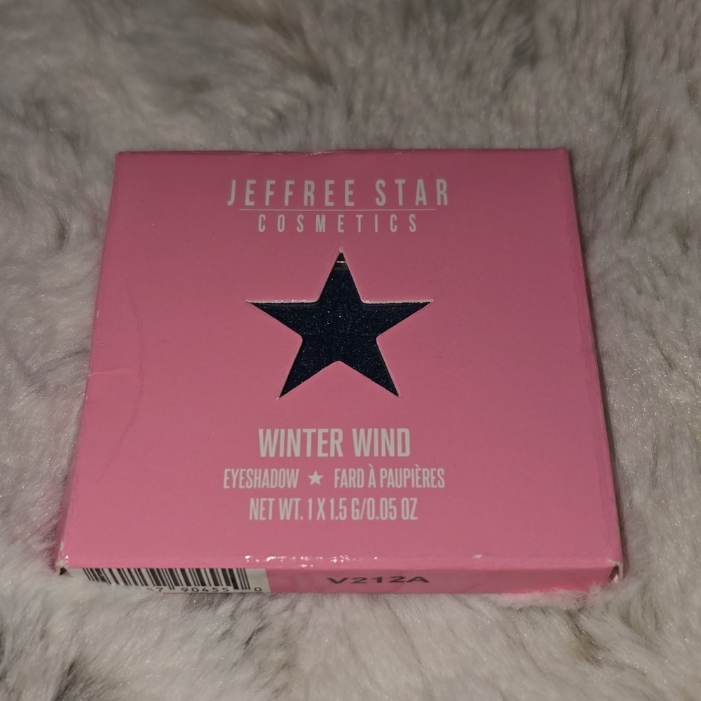 Jeffree Star Cosmetics Winter‎ Wind Eyeshadow (Deep Metallic Ocean Blue) NWT